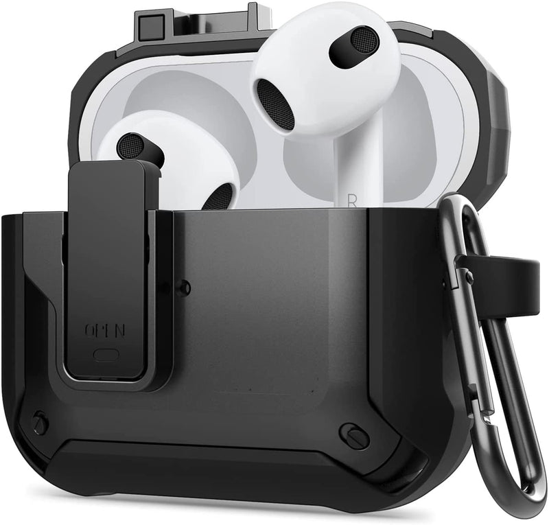 Luxury Armor Rugged Protective Case Cover  Shockproof Earphones Cover Air-pods PRO case