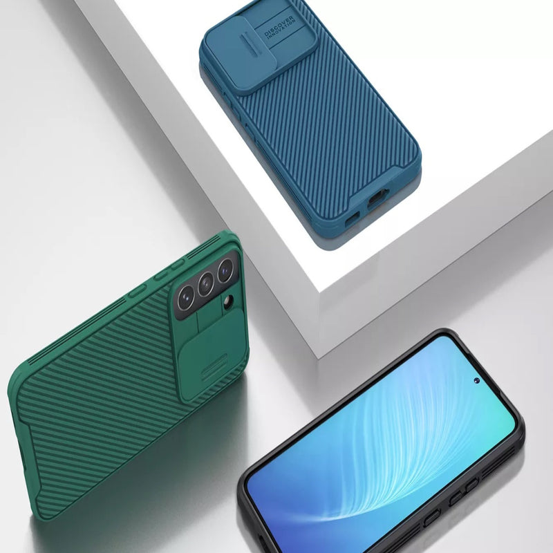 Lens Protector Shockproof  Anti Fingerprint CamShield Pro Case for Samsung Galaxy S22 /S22+/S22Ultra