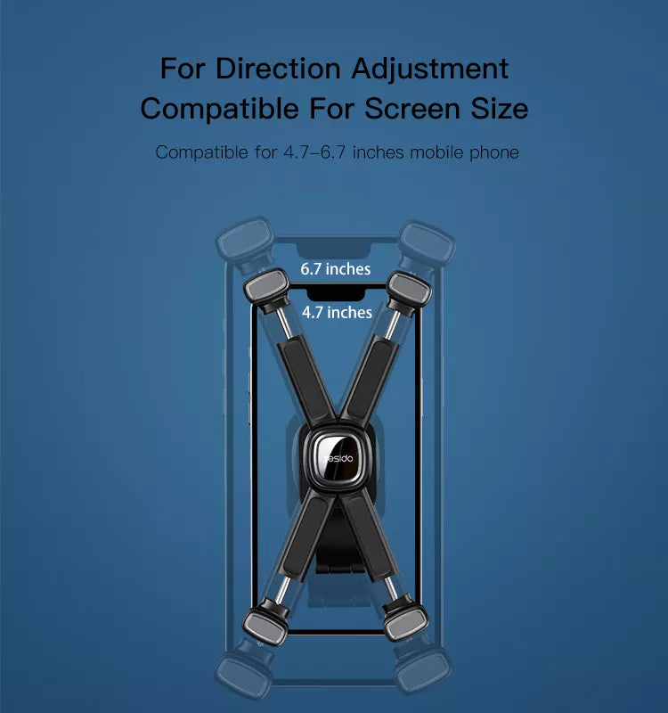 Bike Bicycle Phone Holder For iPhone Samsung Motorcycle Mobile Cellphone Holder GPS Mount Bracket