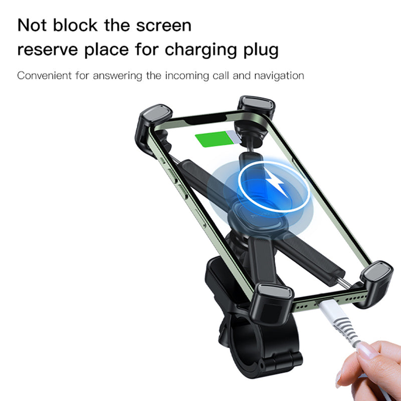 Bike Bicycle Phone Holder For iPhone Samsung Motorcycle Mobile Cellphone Holder GPS Mount Bracket