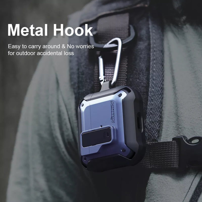 Luxury Armor Rugged Protective Case Cover  Shockproof Earphones Cover Air-pods PRO case